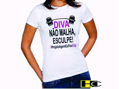 Camisetas femininas personalizadas